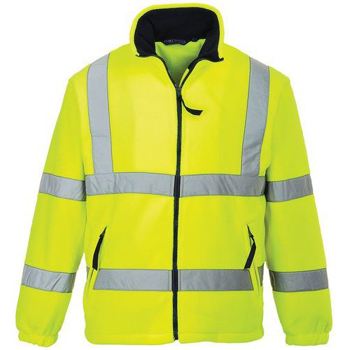 Fleece Reflecterend Mesh Gevoerd High Vis F300 Geel Portwest