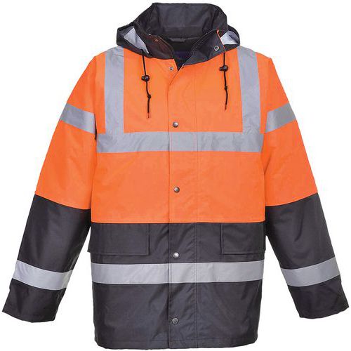 Parka Tweekleuren Hi-Vis Oranje S467 Portwest