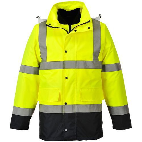 Jack Traffic Contrast 4-in-1 Hi-Vis Blauw/geel S471 Portwest