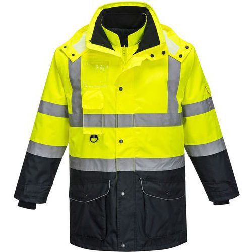 Jack Traffic 7-in-1 Contrast Hi-Vis S426 Blauw/geel Portwest