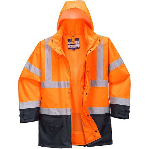 Jack Reflecterende Executive 5-in-1 Hi-Vis Blauw/oranje S768 Portwest