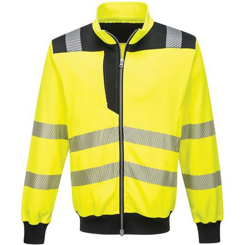 Bodywarmer PW3 Hoge zichtbaarheid, 2 zijde draagbaar  Portwest