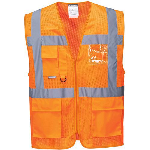 Vest Executive MeshAir Athens Oranje C376 Portwest