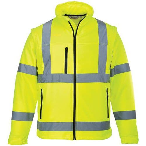 Jack Softshell Hi-Vis (3L) Geel S428 Portwest