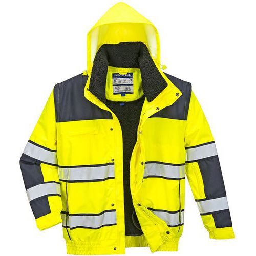 Bomberjack Klassiek Hi-Vis Blauw/geel C466 Portwest