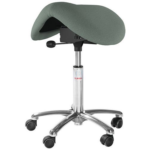 Stoel met Dalton-zadel Easyseat laag model Cura - Global Stole