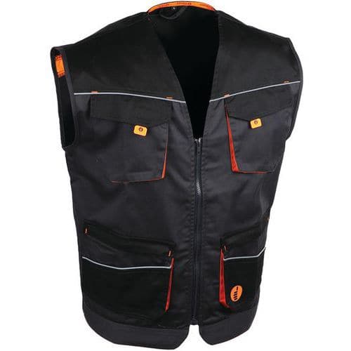 Werkjas mouwloos 65% polyester en 35% katoen 245 g/m - Singer