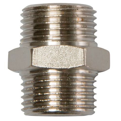 Borstnippel 3/8 inch - 3/8 inch Rodac