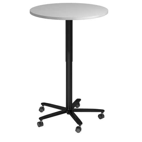 Ronde vergadertafel 80 cm in hoogte verstelbaar