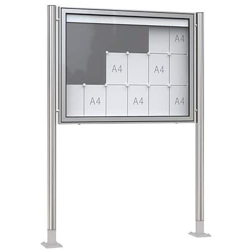 Vitrine - Premium TN - Wandmodel - Antraciet - WSM