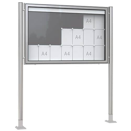 Vitrine - Premium TN - Wandmodel - Antraciet - WSM