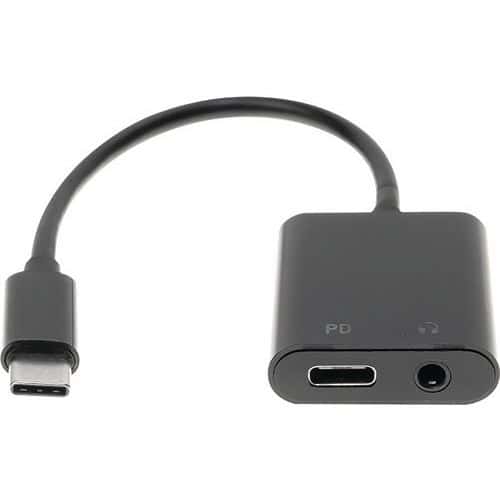 Adapter USB naar stereo jack met voeding - Algemeen