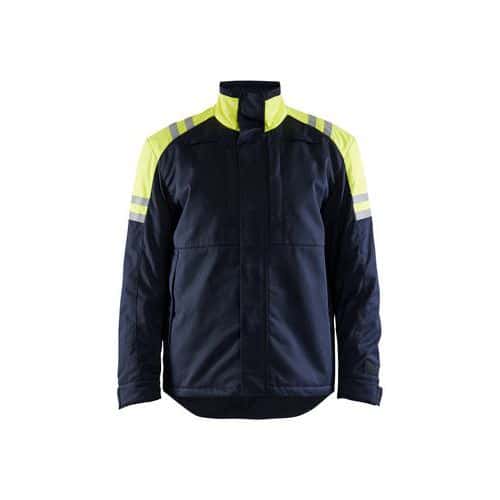 FR W-jacket Marineblauw/Geel - Blåkläder