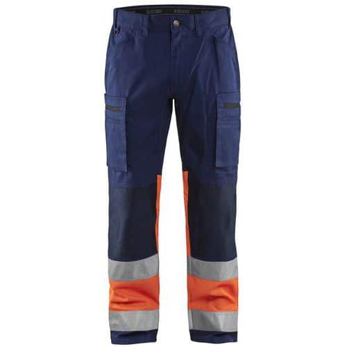 High Vis broek met stretch - Blåkläder