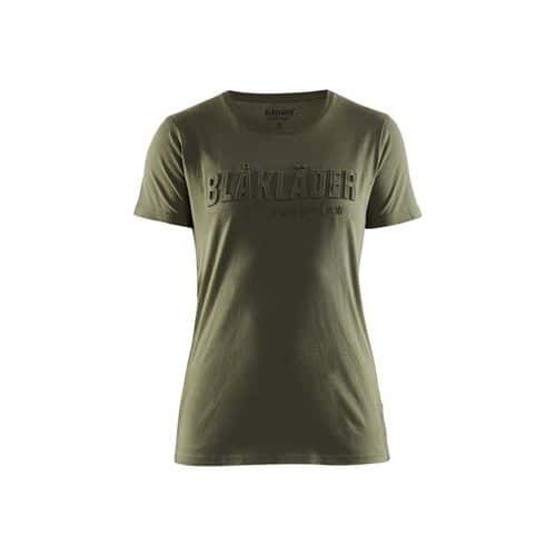 Blaklader Dames T-shirt 3D 3431-1042 - Herfstgroen - XS